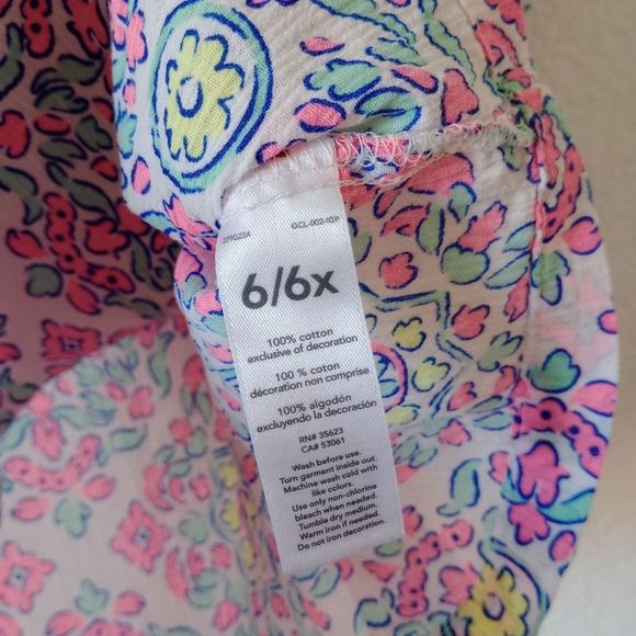 Bundle of 2 little girl's blouses size 6/6x - Picture 6 of 11